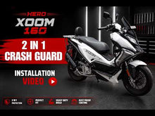 CRASH GUARD 2 IN 1 FOR XOOM 160 RED - SB 1220-RED