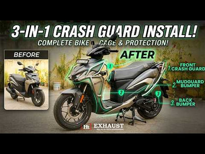 CRASH GUARD 3 IN 1 FOR  HERO XOOM 125 / HTSC 138