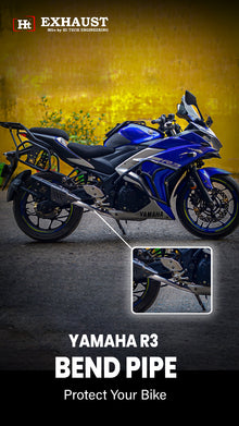 BEND PIPE FULL SYSTEM FOR YAMAHA R3 BS4 - SB 986