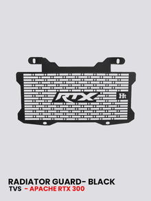 RADIATOR GUARD (BLACK) FOR APACHE RTX 300 / RD 951-BLK