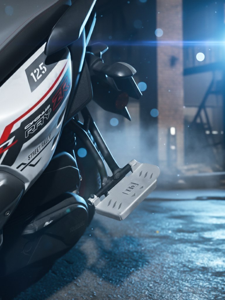 FOOT REST FOLDABLE LEFT SIDE FOR RAY ZR 125 / FTR 748