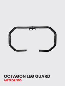 Meteor 8-BEND leg guard black matt - REM 603