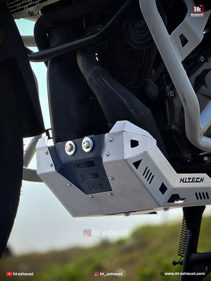 SUMP GUARD FOR APACHE RTX 300 (SILVER) / SB 1173 -SIL-BLK