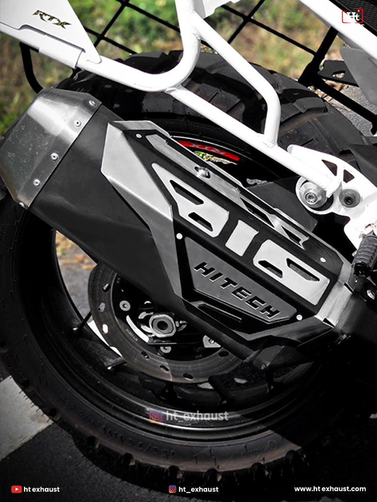 SILENCER HEAT PROTECTOR FOR APACHE RTX 300 (DOUBLE) / SB 1182