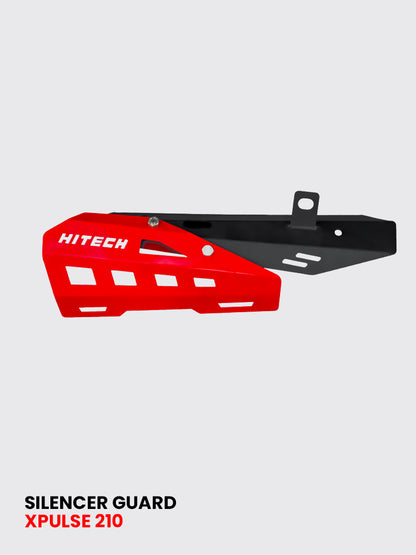 SILENCER HEAT PROTECTOR RED FOR XPULSE 210 2025 / SB 1044