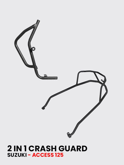 CRASH GUARD 2 IN 1 FOR SUZUKI ACCESS / HTSC 128