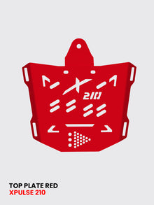TOP PLATE RED FOR XPULSE 210 2025 / SB 1040-RED