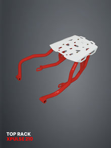 TOP RACK FOR XPULSE 210 RED- SB 1038-RED