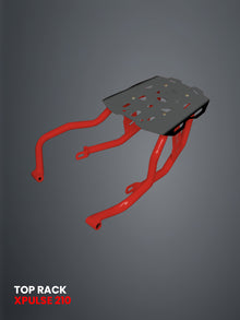 TOP RACK FOR XPULSE 210 RED- SB 1038-RED