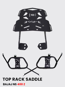 TOP RACK WITH SADDLE STAY FOR NS 400 Z - SB 990