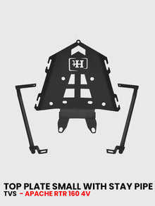 Apache RTR 200 4v TOP RACK With Small Plate SBTVS 104-SMALL