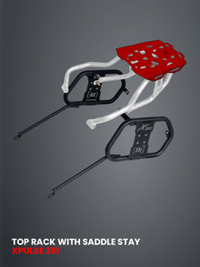 TOPRACK WITH SADDLE RED FOR XPULSE 210 2025 / SB 1041-RED
