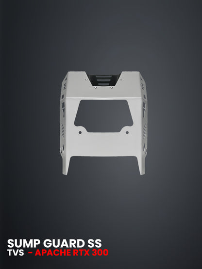 SUMP GUARD FOR APACHE RTX 300 (SILVER) / SB 1173 -SIL-BLK