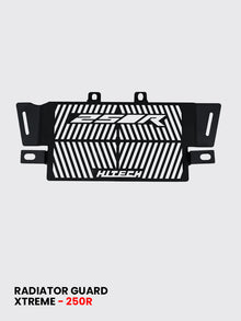 XTREME 250R RADIATOR GUARD - BLACK / RD 942