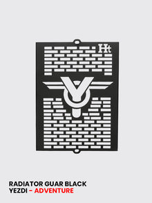 RADIATOR GUARD BLACK FOR YEZDI ADVENTURE 2025 / RD 943