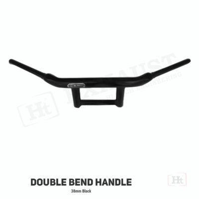 Double Bend Handle 38mm Black -RE 023B