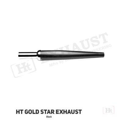 HT Gold Star Exhaust Black – RE 093B