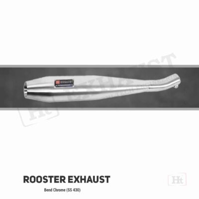 HT Rooster Exhaust Bend Chrome (SS 430) – RE 113C