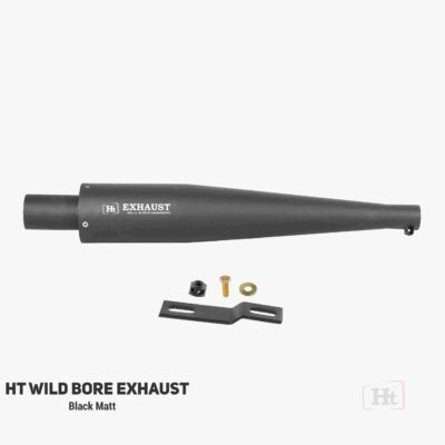 HT Wild Bore Exhaust Black – RE 077B