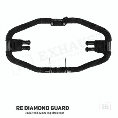RE Diamond Guard Double Rod 32mm 18g Black Rope – RE 003BR