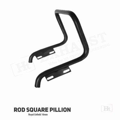 Royal Enfield 16mm Rod Square Pillion Black – RE 036B
