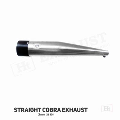 HT Straight Cobra Exhaust Chrome (SS 430) – RE 089C