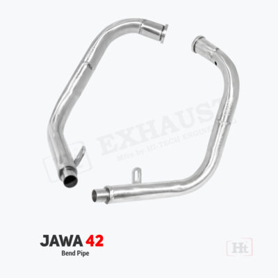 JAWA 42 & Roadster 350 FOR SILENCER BEND PIPE TWO SIDE – Ht Exhaust BS6 – JW 411