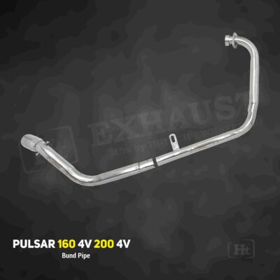 Apache RTR160 / 200 4v Exhaust System Pipe Stainless Steel ( only bend pipe ) – SB 544