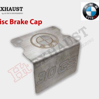 BMW 310 GS front disc brake tank CAP Stainless steel silver matt – FTC 032