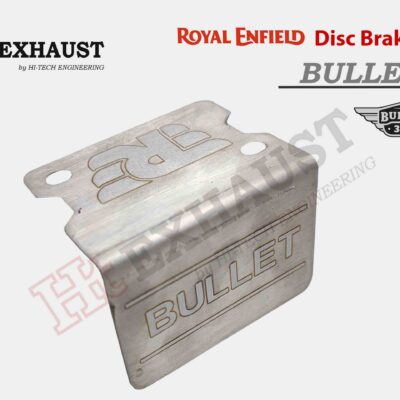 Bullet 350 front disc brake tank CAP Stainless steel silver matt – FTC 006