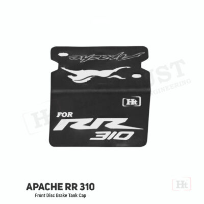 APACHE RR310 front disc brake tank CAP Stainless steel Black matt – FTC 040
