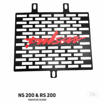 Radiator guard NS200 & RS200 with neon logo (COLOUR OPTION AVAIALBLE) – RD 904 / ht exhaust