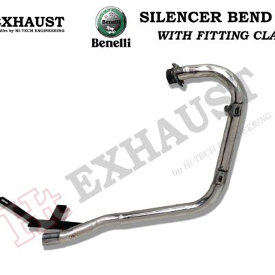 Benelli Imperiale 400 Exhaust System Pipe Stainless Steel-only bend pipe – SB 569