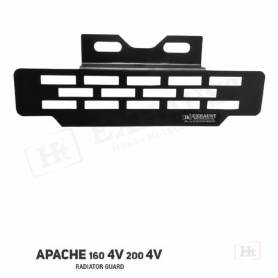 Apache RTR 160 4v & 200 4V RADIATOR GUARD – black matt – premium – color option available – RD 912