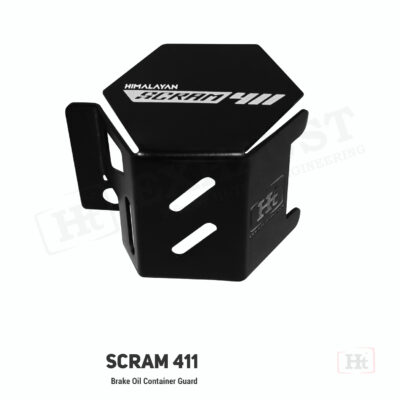 SCRAM 411 Brake Oil Container Guard Stainless Steel BLACK MATT – FTC 061