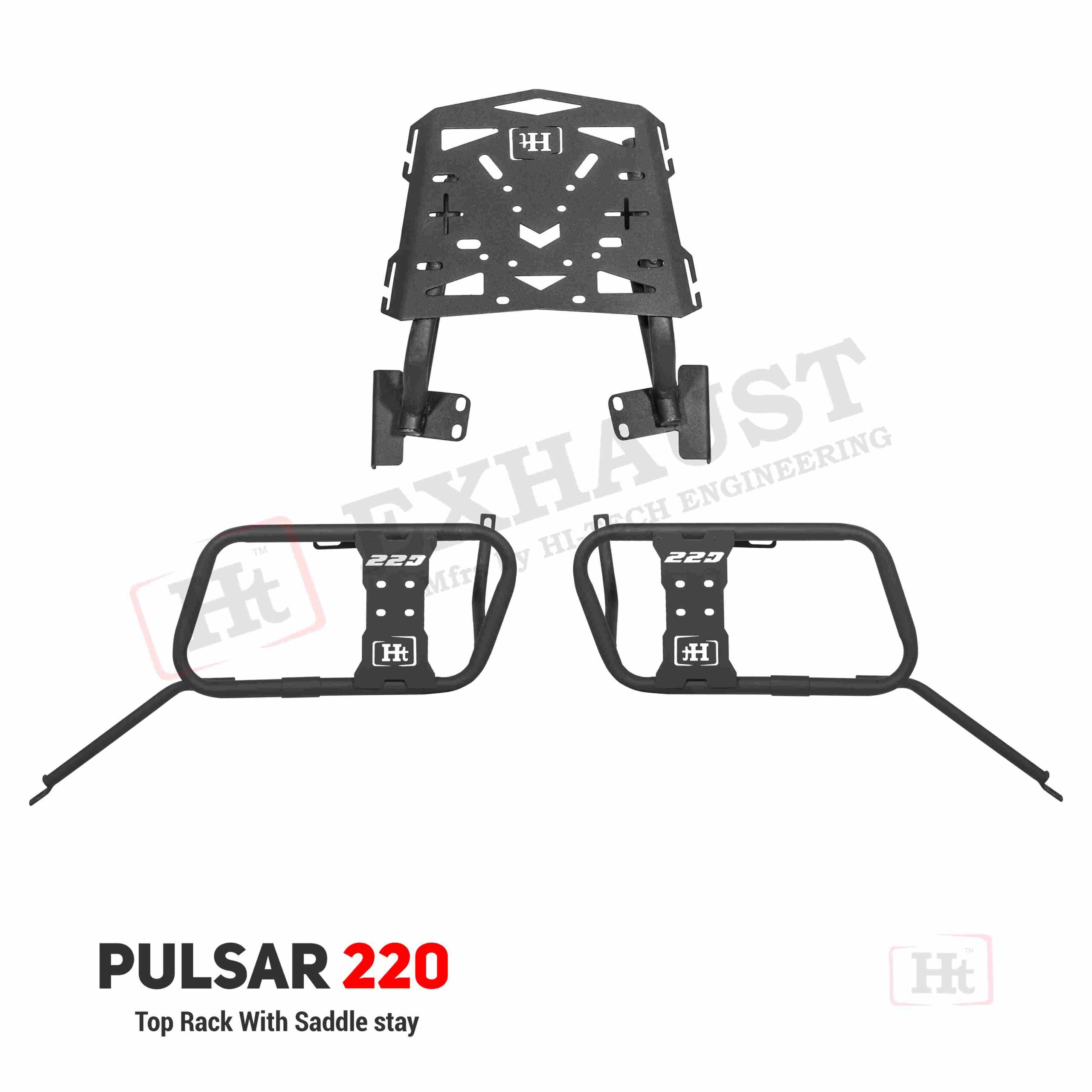 AutoStark Water Proof Bike Twin Saddle Bags Black-Bajaj Pulsar 150 Type 1 :  Amazon.in: Car & Motorbike
