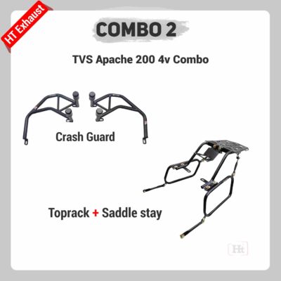 #COMBO 2 Apache 200 4v – HT EXHAUST