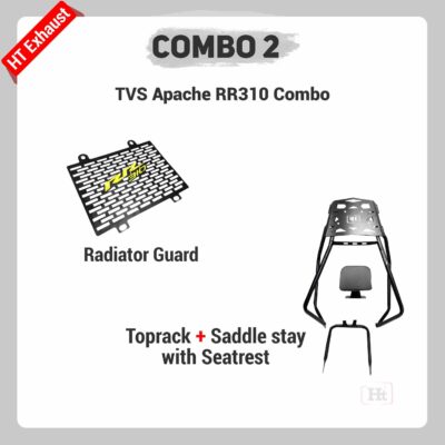 #COMBO 2 Apache RR310 – HT EXHAUST