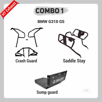 #COMBO 1 BMW GS310 – HT EXHAUST