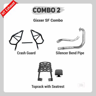 #COMBO 2 GIXXER SF 250 – HT EXHAUST