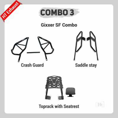 #COMBO 3 GIXXER SF 250 – HT EXHAUST