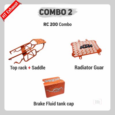 #COMBO 2 RC200  – HT EXHAUST