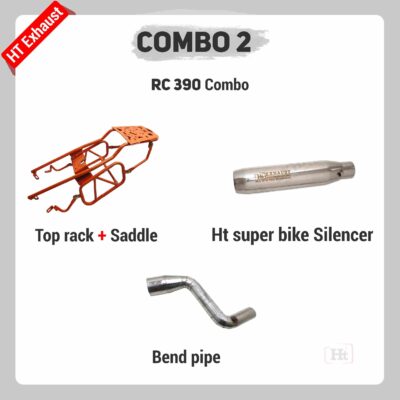 # COMBO 2 KTM RC 390 – HT EXHAUST