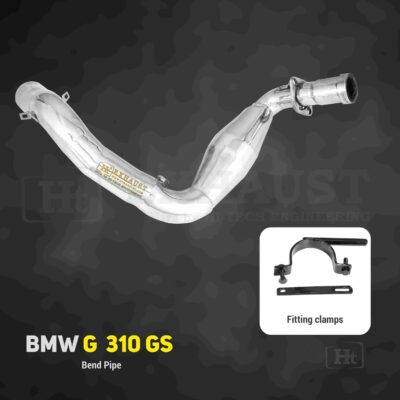 Exhaust Pipe for BMW 310 GS & 310 R Stainless Steel (only bend pipe) – SB 699 / HT EXHAUST