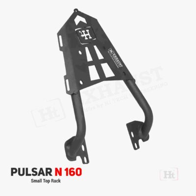 TOP RACK SMALL FOR PULSAR N 160 BLACK MATT – SB 695 / HT EXHAUST