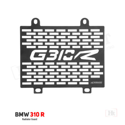 BMW 310 R Radiator Guard Black Matt – RD 922 / HT exhaust