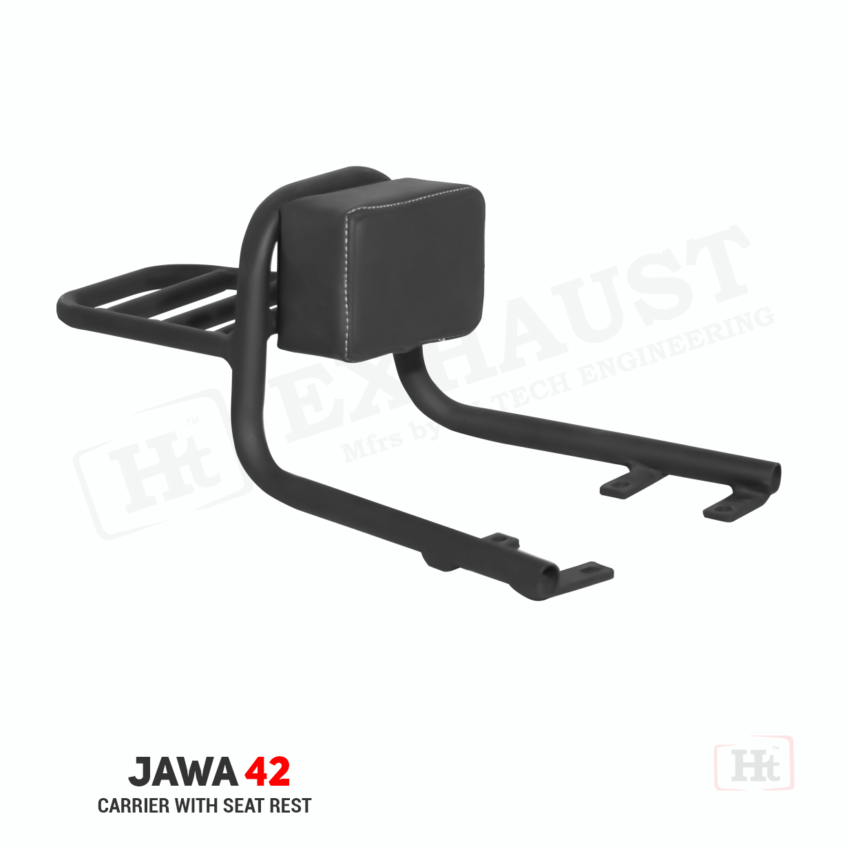 Jawa 42 Carrier With Seat Rest JW 419 - Ht Exhaust