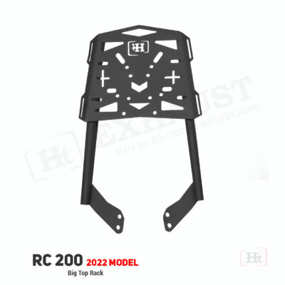 Top Rack For KTM RC 125, 200, 390 – 2022 WITH BIG PLATE – SB 725 – HT EXHAUST
