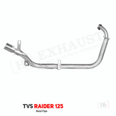 TVS RAIDER 125 Exhaust System Pipe Stainless Steel ( only bend pipe ) – SB 728