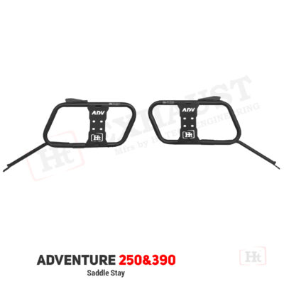 HT KTM Adventure 250,390  Saddle Stay Only- Black Matt / Ht Exhaust  SB 738